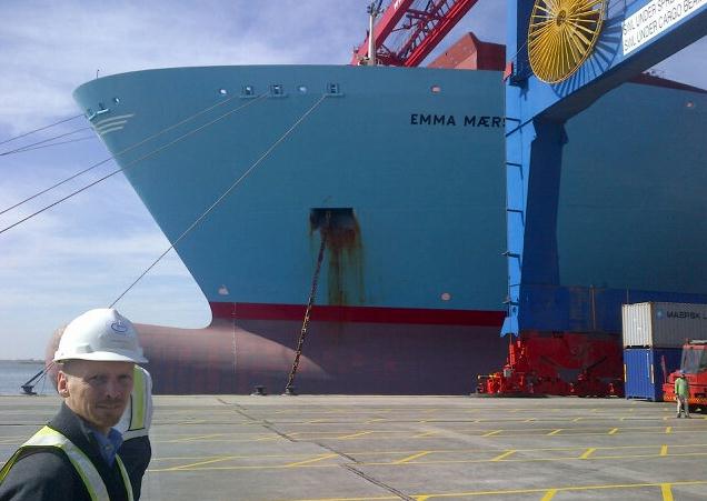 update on emma maersk incident (egypt)